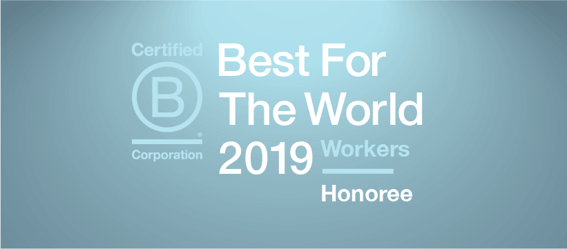 O’Connells OBM awarded Best for Workers in the global B Lab honourees list fifth year running! #bestfortheworld19